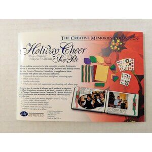 Creative Memories Holiday Cheer Snap Pak Die Cuts Stickers Suggestion Cards NEW